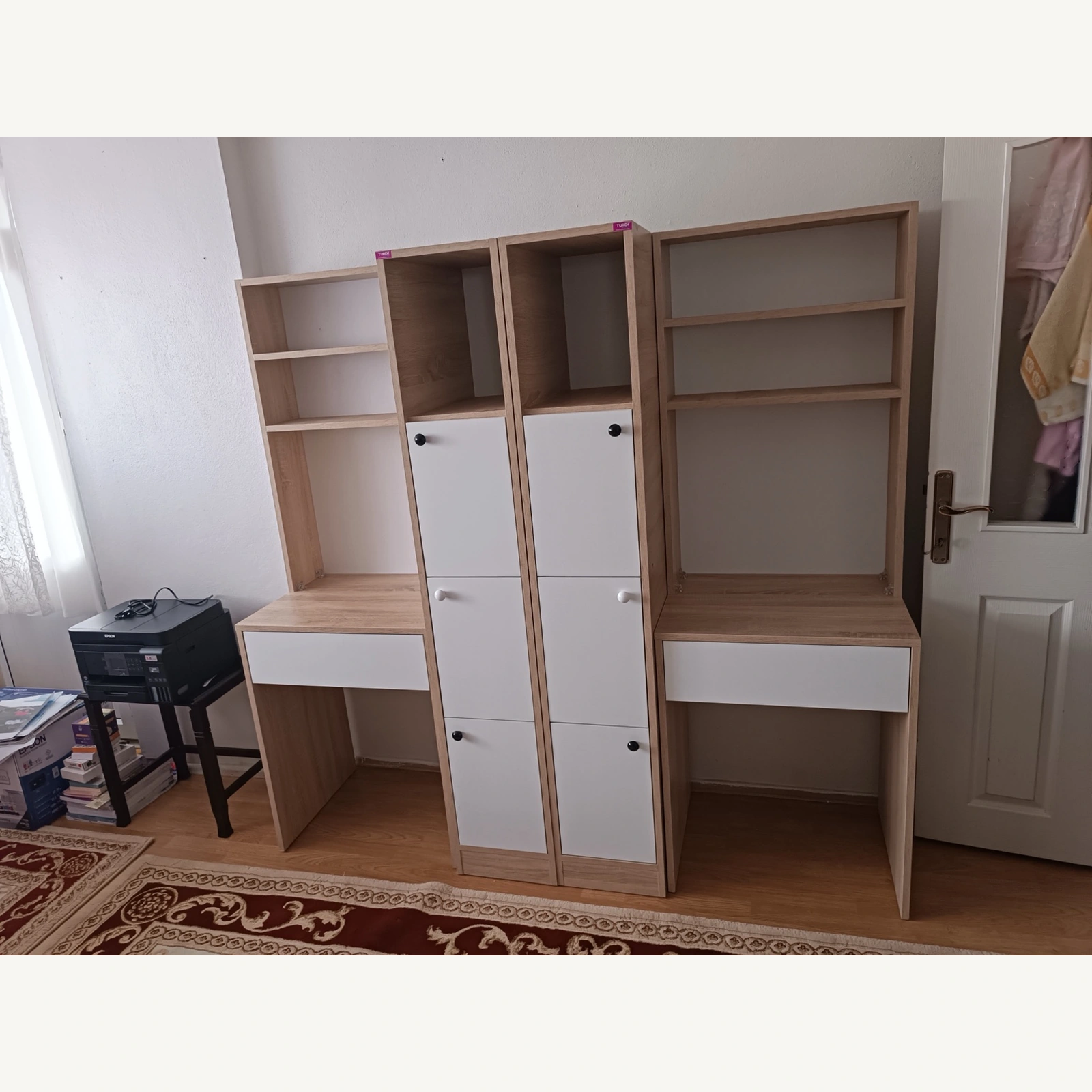 İki Ayrı Masalı Orta Dolaplı Düzen | Gerçek Teslimat