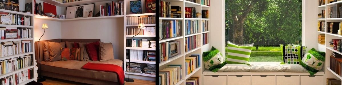 Kitap okuma köşesi
