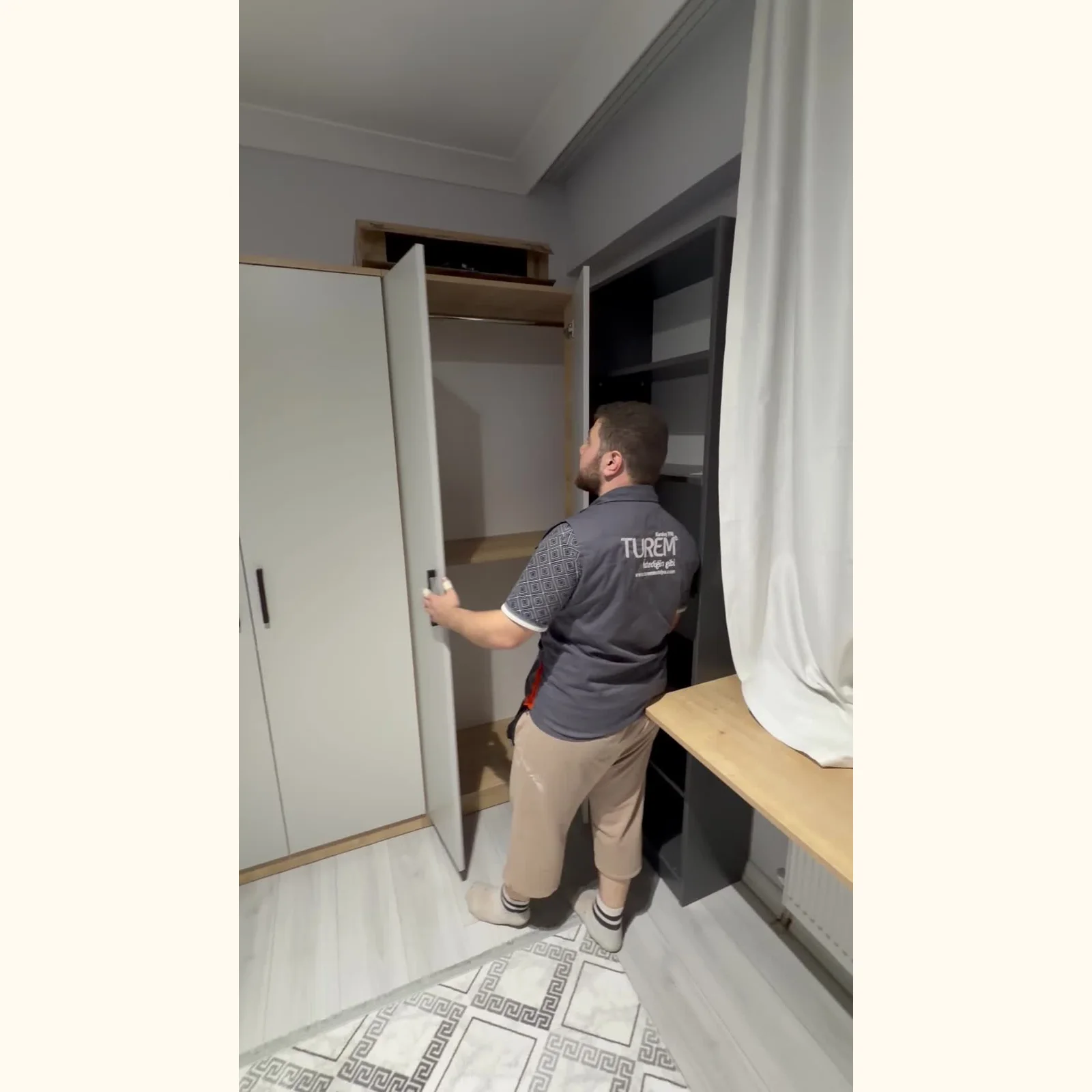 Tekirdağ Malkara gerçek teslimat genç odası çalışma masası ve dolap