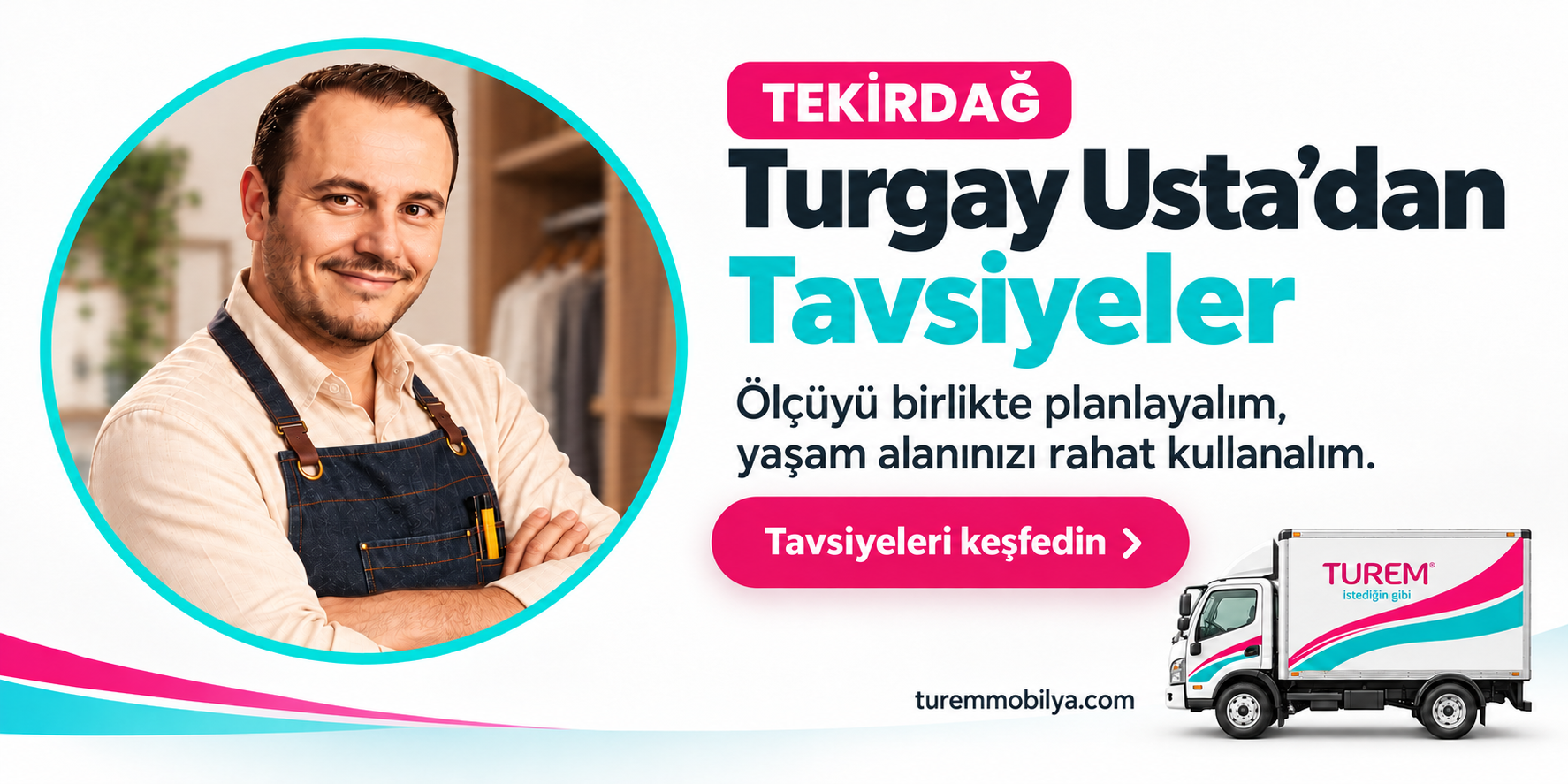 Tekirdağ için Turgay Usta’dan mobilya tavsiyeleri