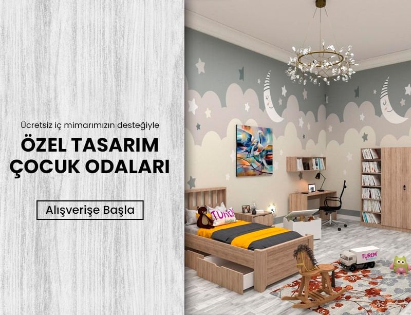 Özel Tasarım Çocuk Odaları