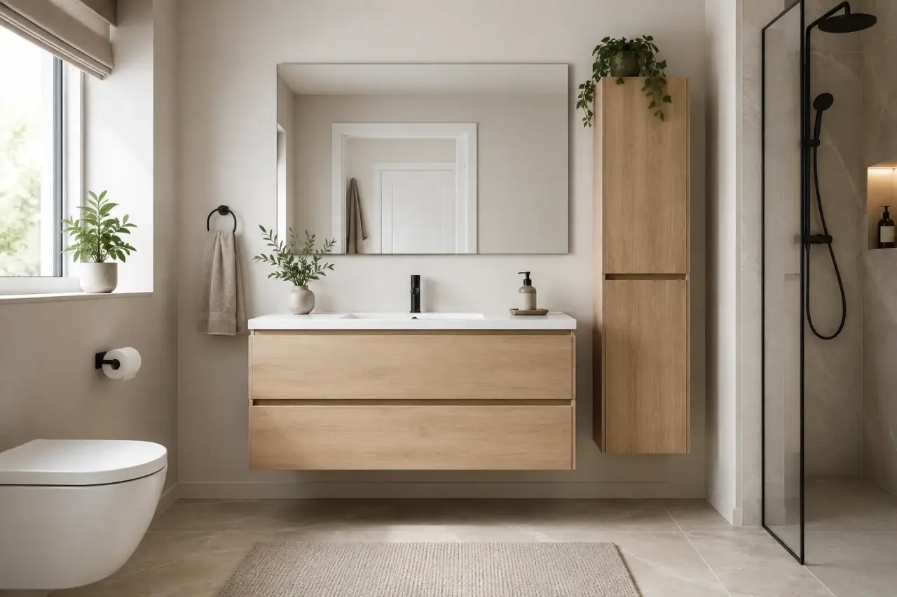 Banyo Dolabı Ölçüsü Nasıl Alınır? Lavabo ve Tesisat Rehberi