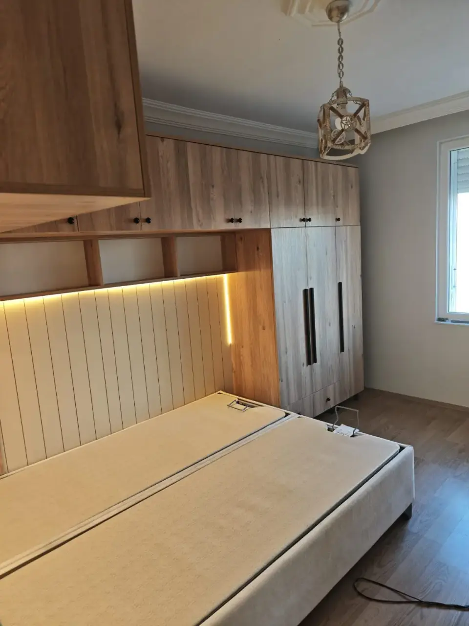 İstanbul LED Aydınlatmalı Yatak Odası Teslimat Projesi