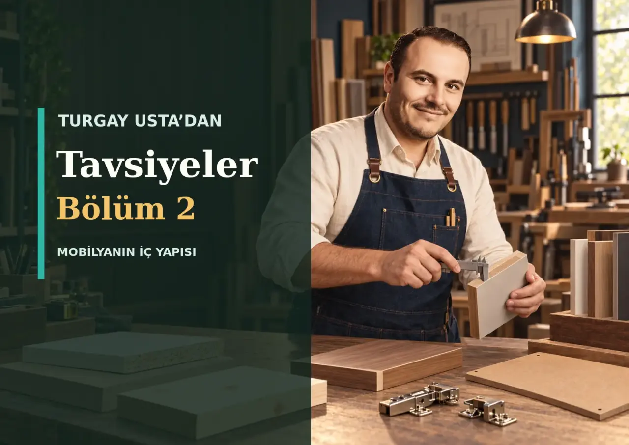 Mobilyada Gövde, Kapak, Raf ve Arkalık Nasıl Seçilir? | Turgay Usta’dan Tavsiyeler 2
