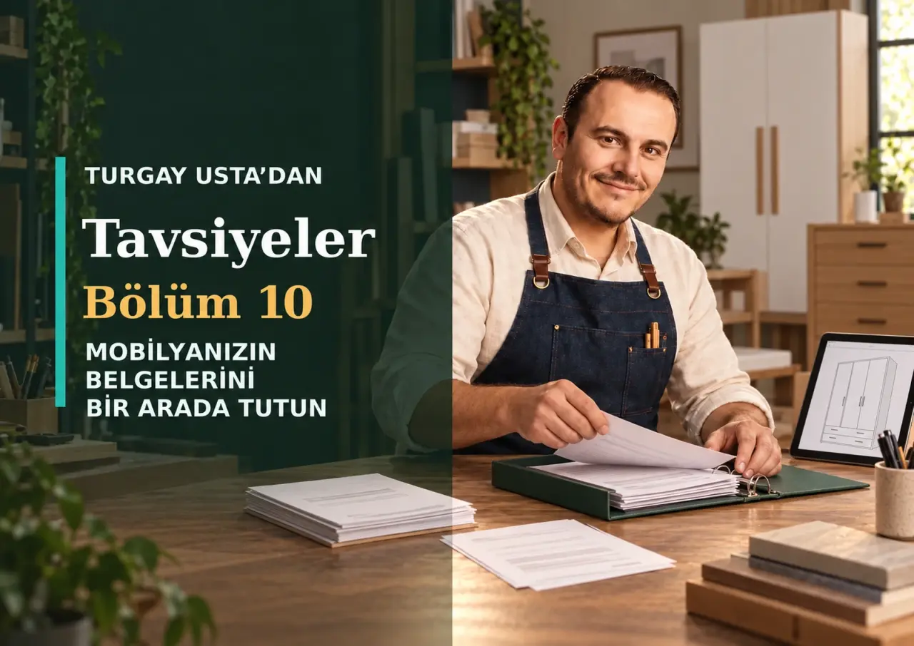 Mobilya Sipariş ve Bakım Dosyası Nasıl Hazırlanır? | Turgay Usta 10
