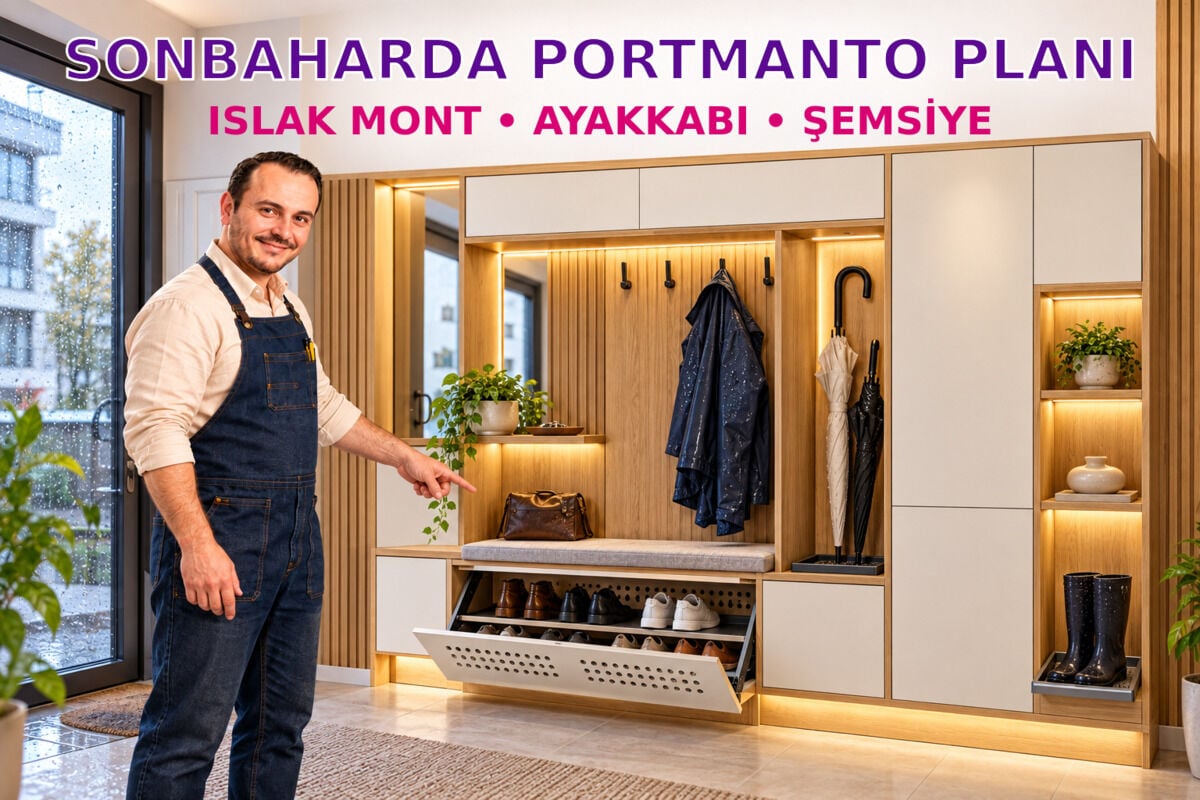 Sonbaharda Portmanto Nasıl Planlanır? Islak Mont, Ayakkabı ve Şemsiye Rehberi