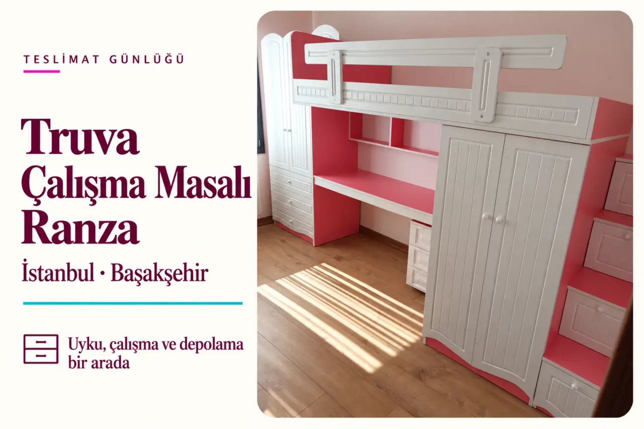 Günün Teslimatı: Başakşehir’de Truva Çalışma Masalı Ranza