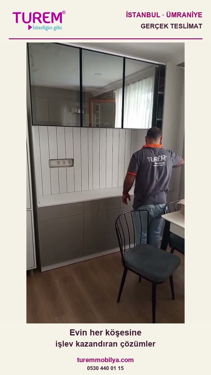 Günün Teslimatı: Ümraniye’de Merdiven Altı Dolap ve Portmanto