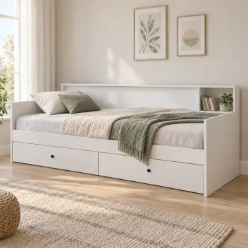 Pusula 90x190 Çekmeceli Sedir