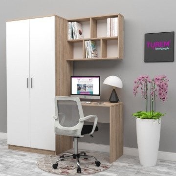 Navaro Özel Yapım Çalışma Masası Ve Gardırop