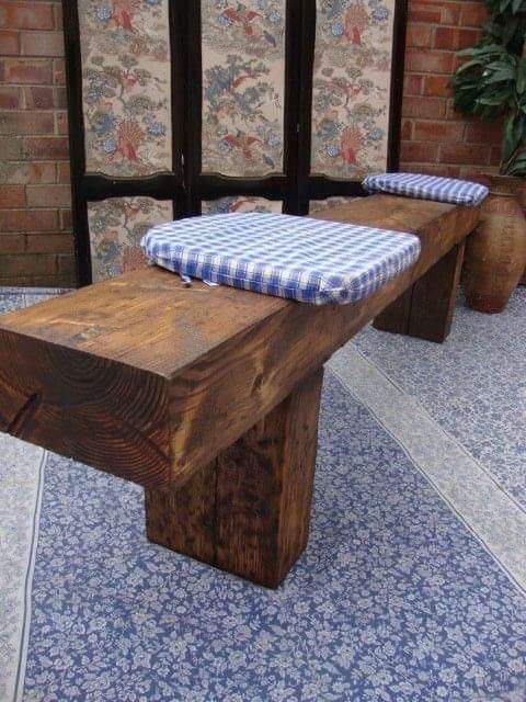 Doğal Ahşap Kütük Bank