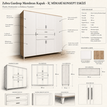 Zebra Gardrop Membran Kapak