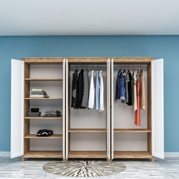 Midyum 6 Kapılı Gardrop