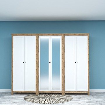 Midyum 6 Kapılı Gardrop
