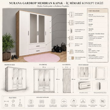 Nurana Gardrop Membran Kapak