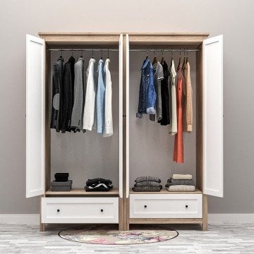 Afşin 4 Kapılı Gardrop