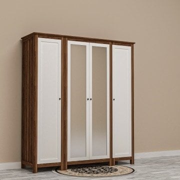 Milens 4 Kapılı Gardrop
