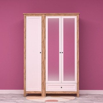 Alev 3 Kapılı Gardrop