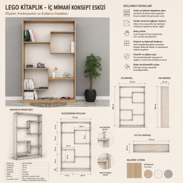 Lego Kitaplık