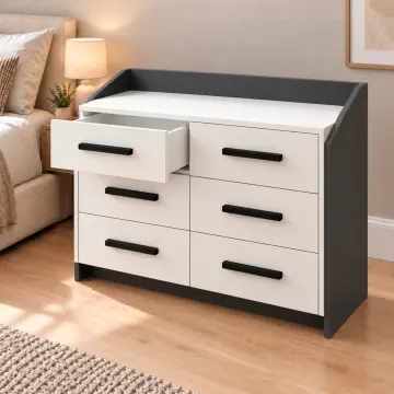 Yamaç 100 Altı Çekmeceli Geniş Şifonyer
