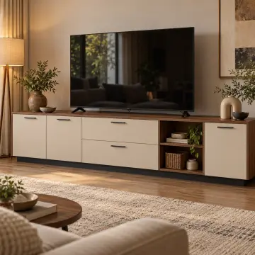 Nova 250 Hareli Ceviz Bej TV Ünitesi
