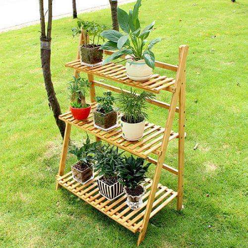 Ahşap Çiçeklik (Wood)