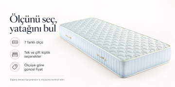 Ortopedik Yatak 90x190 ve Ölçü Seçenekleri