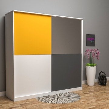 Bade Sürgülü Gardırop