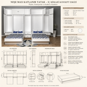 Neşe Max Katlanır Yatak