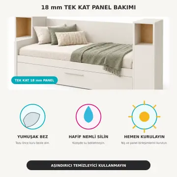 İskele 90x190 Yavrulu Sedir