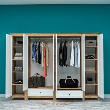 Coco 6 Kapılı Gardırop