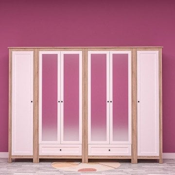 Coco 6 Kapılı Gardırop