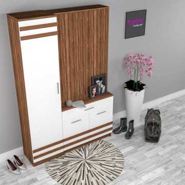 Tek Bloklu Aynasız Portmanto