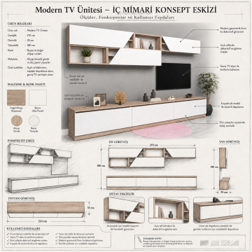Modern TV Ünitesi