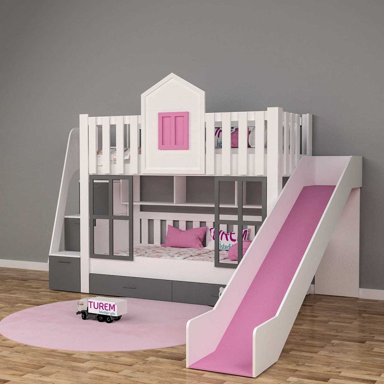 Soft Kaydıraklı Ranza