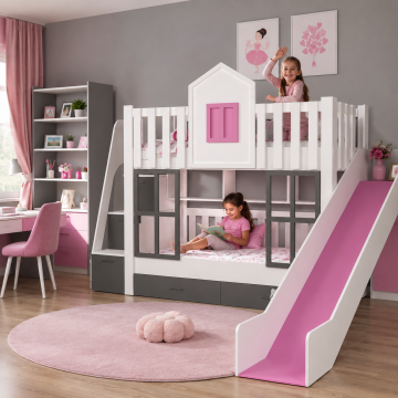 soft kaydıraklı ranza