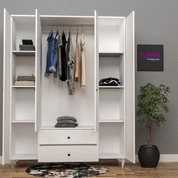 4 Kapılı Gardrop