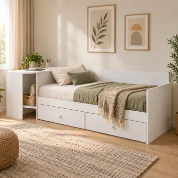 Dora 90x190 Çekmeceli Sedir