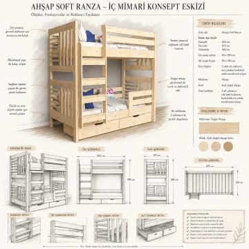 Ahşap Soft Ranza