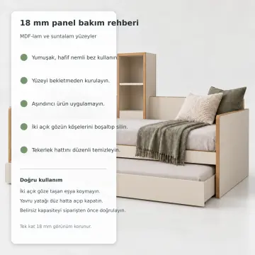 Saye 90x190 Yavrulu Sedir
