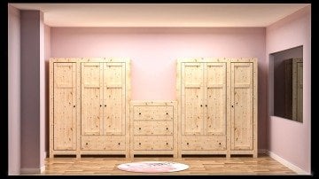 Afran Doğal Ahşap Takım