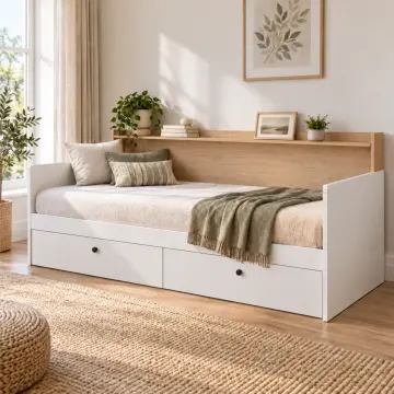Nehir 90x190 Çekmeceli Sedir