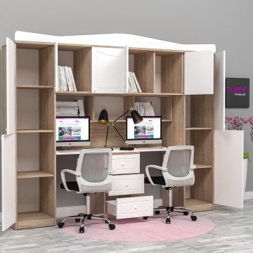 Relax İki Kişilik Çalışma Masası