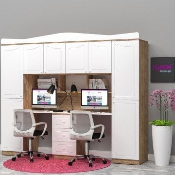 Relax İki Kişilik Çalışma Masası