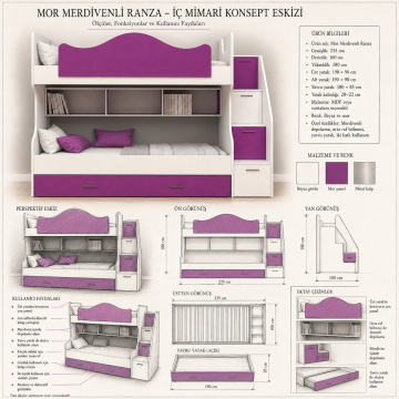 Mor Merdivenli Ranza
