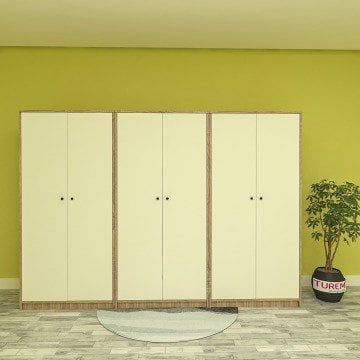 Troy 6 Kapılı Gardırop