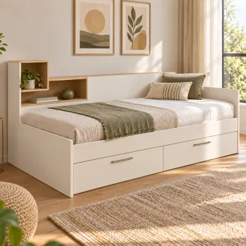 Yakamoz 90x190 Çekmeceli Sedir