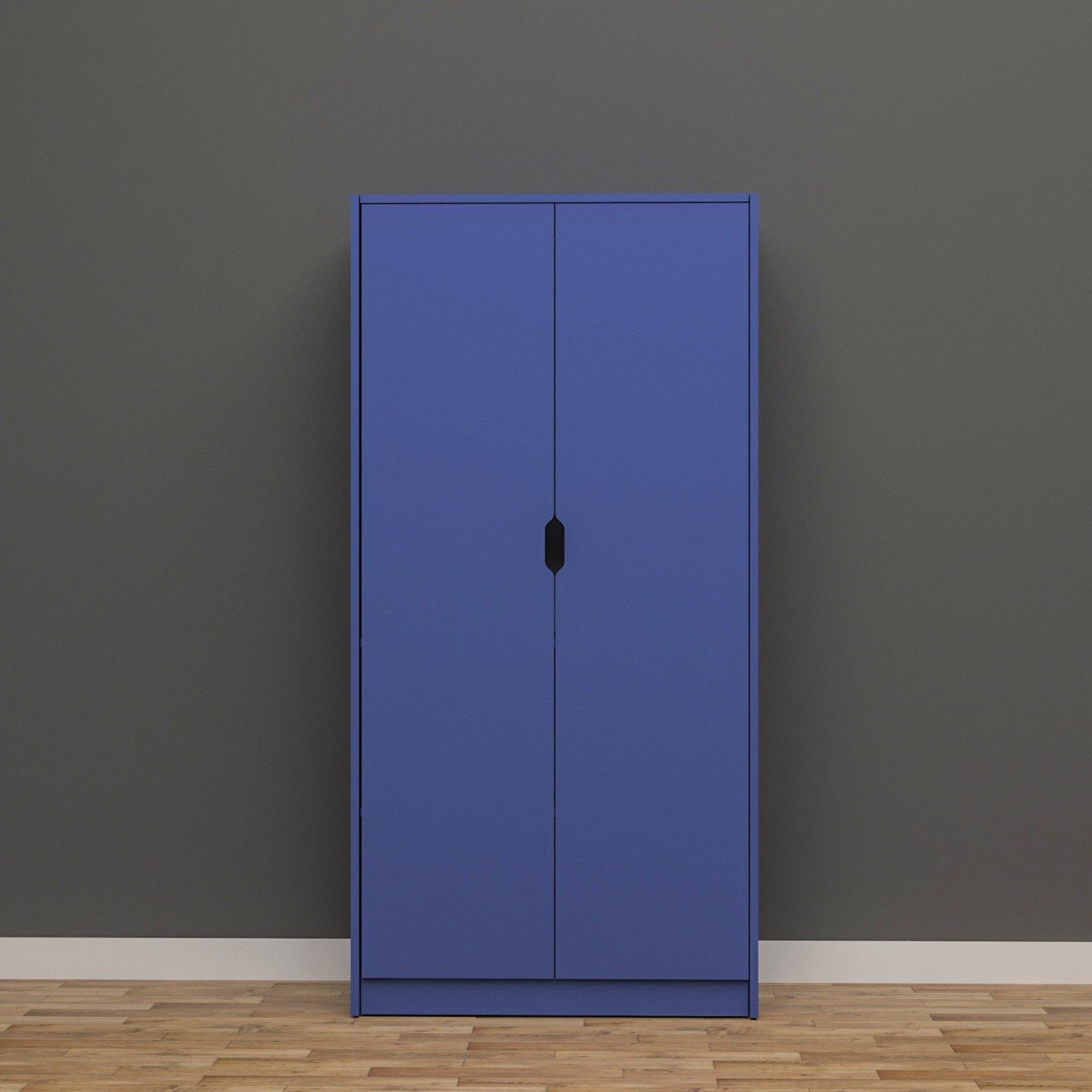 Wooden Ranza Tek Dolap Mdf