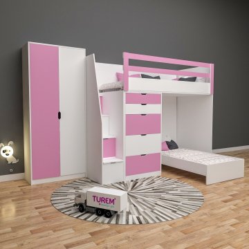 Wooden Ranza Dolaplı Ranza Mdf