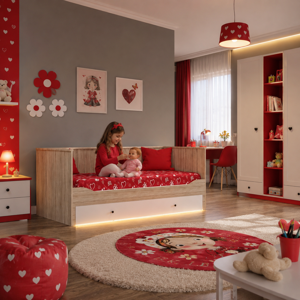 Camelia Modern Yavrulu  Sedir